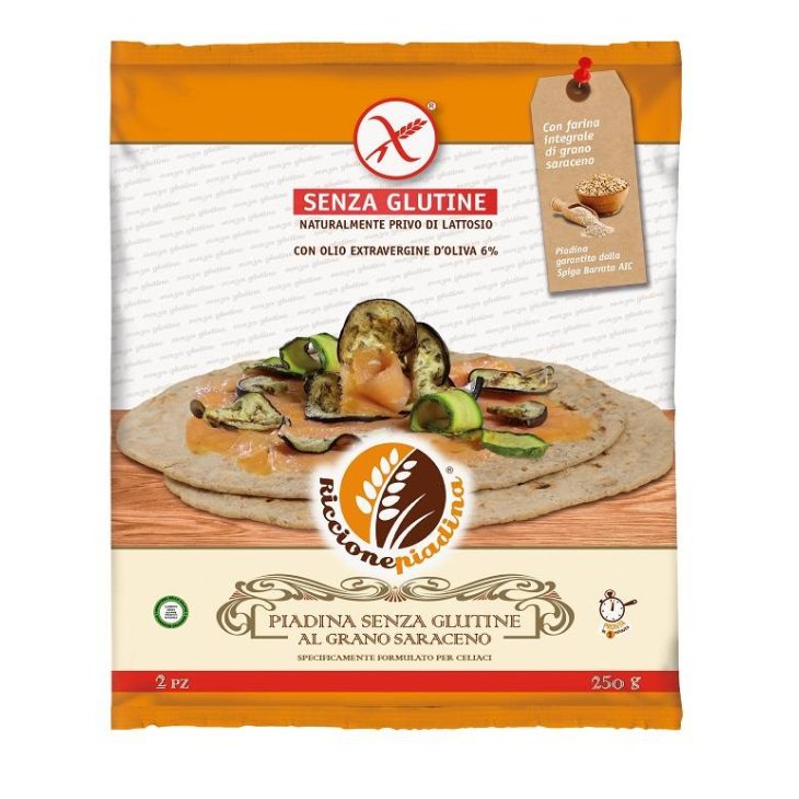 Riccione Piadina senza Glutine al Grano Saraceno 2 x 125 g