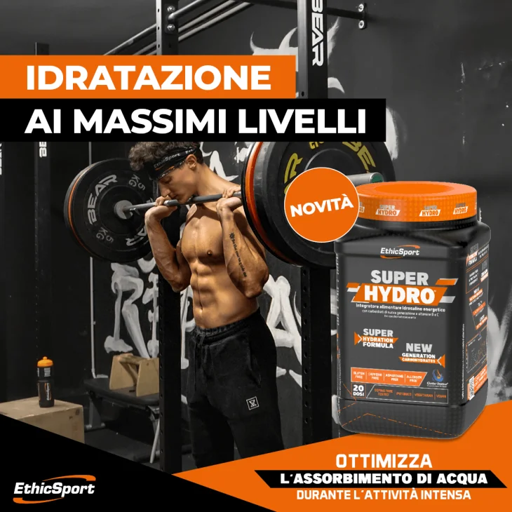 EthicSport SuperHydro Integratore Idrosalino 500 g