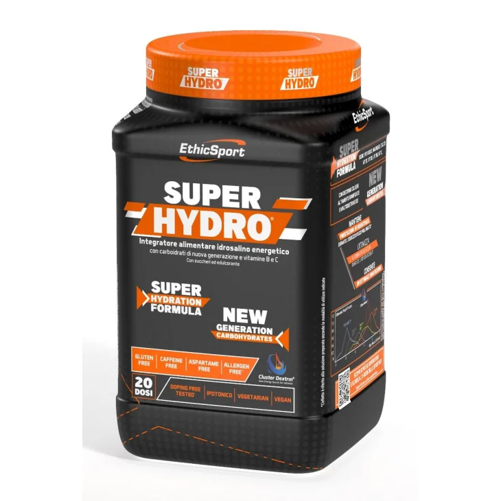 EthicSport SuperHydro Integratore Idrosalino 500 g
