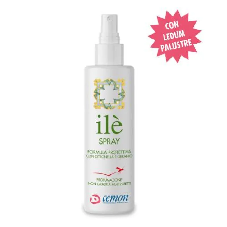 Cemon Ile' Spray Formula Protettiva Antizanzare 100 ml
