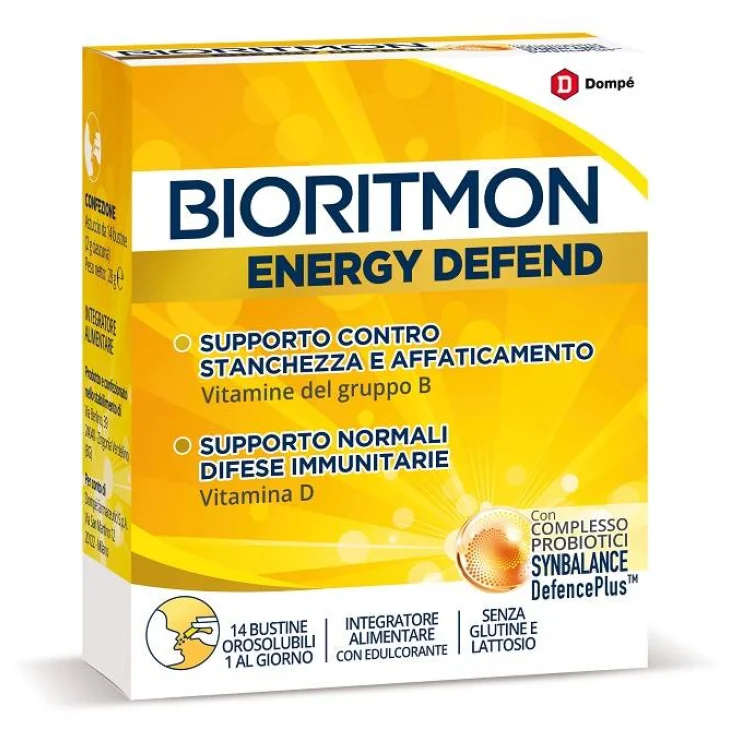 Bioritmon Energy Defend Stanchezza e Affaticamento 14 Bustine