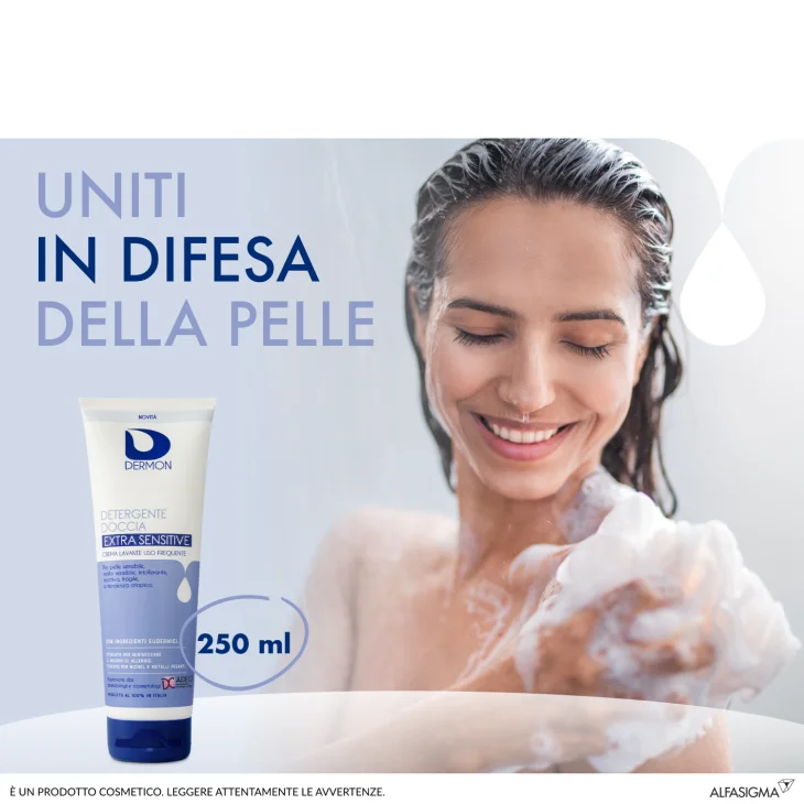Dermon Detergente Doccia Extra Sensitive Crema Lavante 250 ml