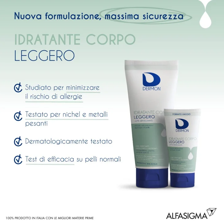 Dermon Idratante Corpo Leggero 250 ml