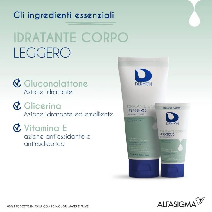 Dermon Idratante Corpo Leggero 250 ml