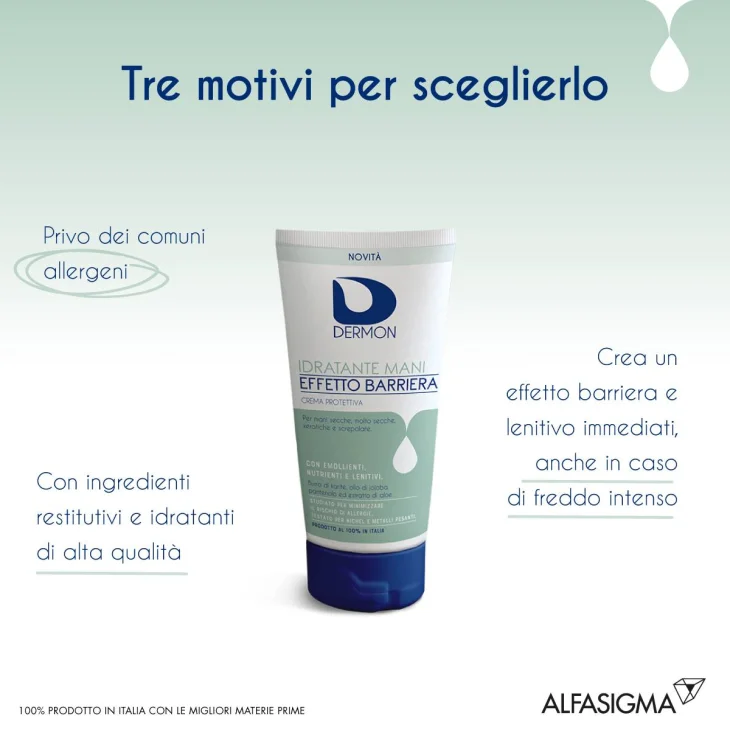 Dermon Idratante Mani Effetto Barriera 100 ml