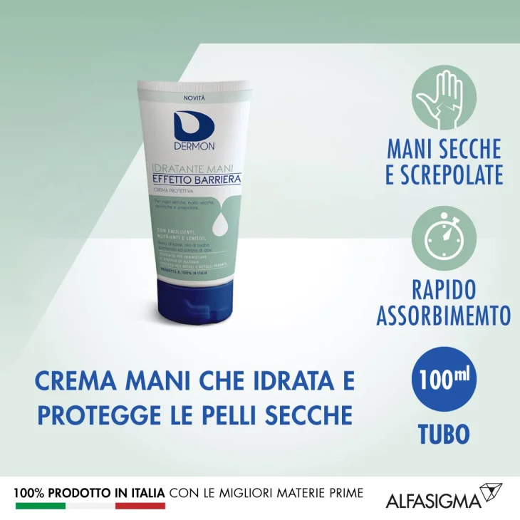 Dermon Idratante Mani Effetto Barriera 100 ml