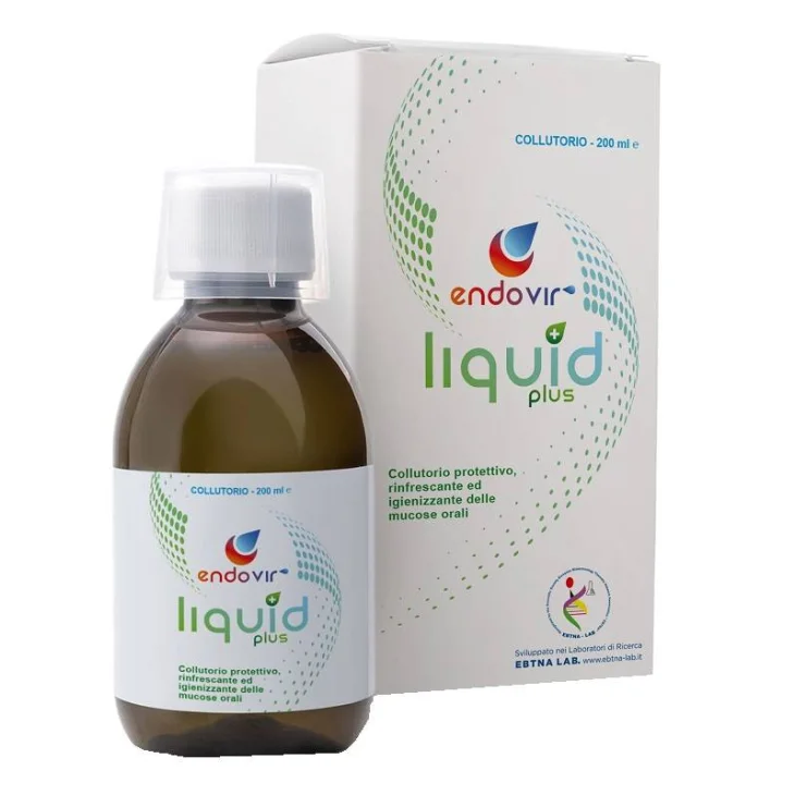 Endovir Liquid Plus Collutorio Protettivo e Rinfrescante 200 ml