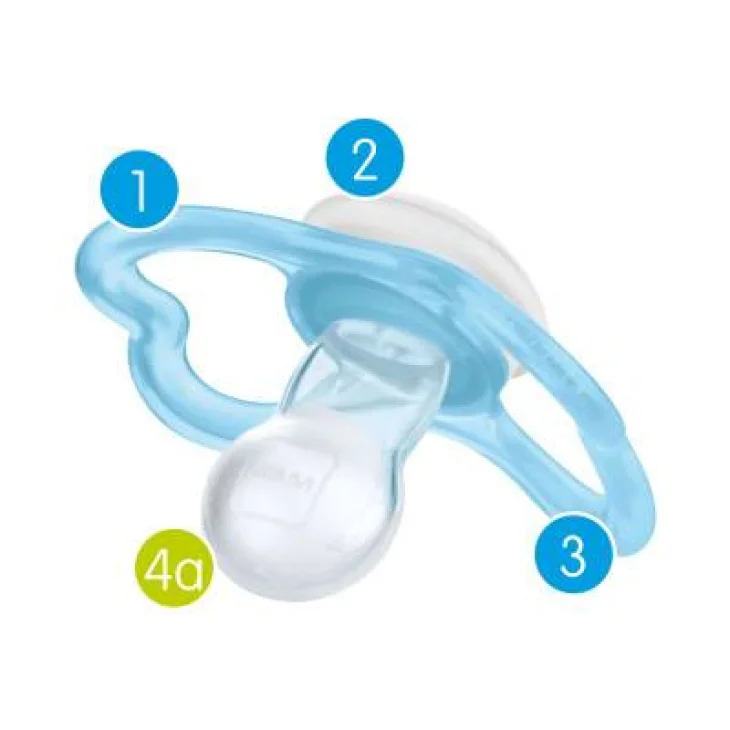 MAM Air 6+ Planet Love Succhietto Neutro 2 pezzi