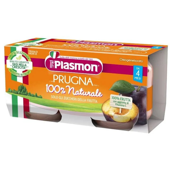 Plasmon Prugna Omogeneizzato 2 x 80 g