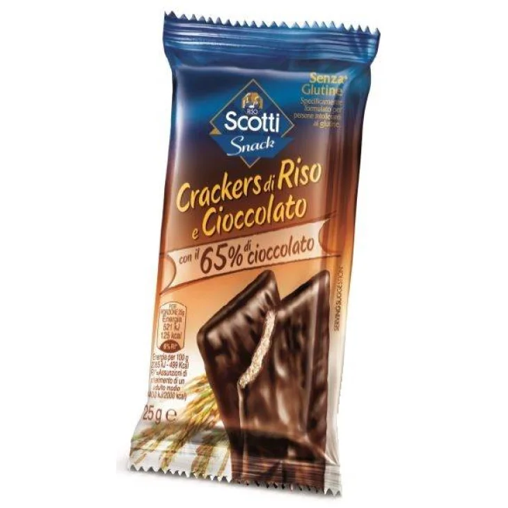 SCOTTI SNACK CRACKER RICOPERTO DI CIOCCOLATO 25 G