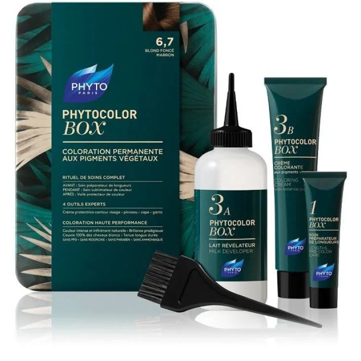 PHYTO COLOR BOX 6,7 BIONDO SCURO TABACCO