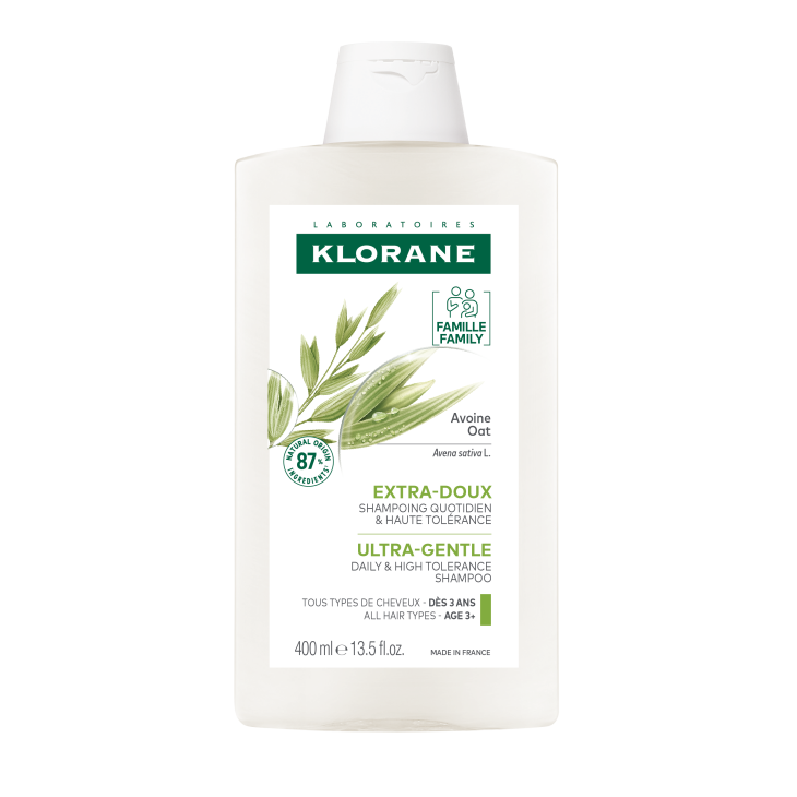 Klorane Shampoo Uso Frequente al Latte d'Avena 400 ml