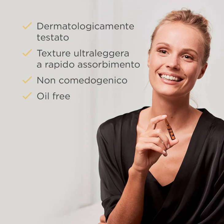 Isdin Isdinceutics Flavo C Melatonin Siero Viso Riparatore Notte 30 Fiale