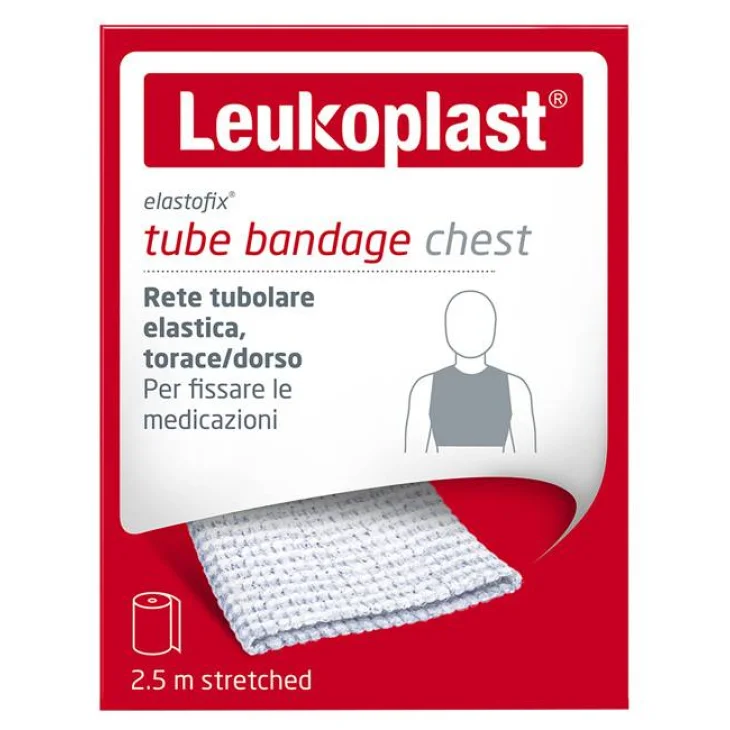 Elastofix Rete Tubolare Torace Dorso 2.5m 1 Pezzo