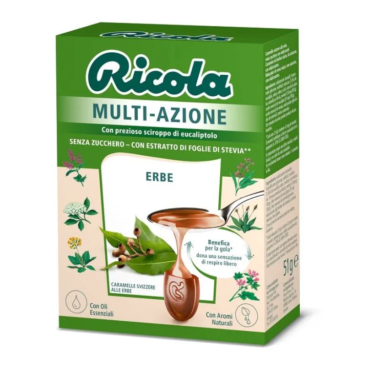 RICOLA MULTI AZIONE ERBE 51 G