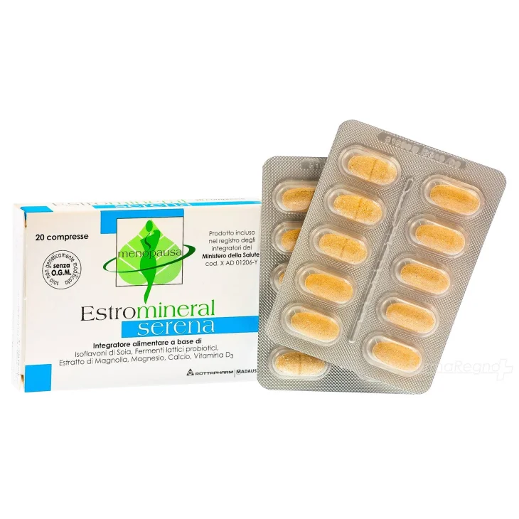 Estromineral Serena Integratore per la Menopausa 40 Compresse