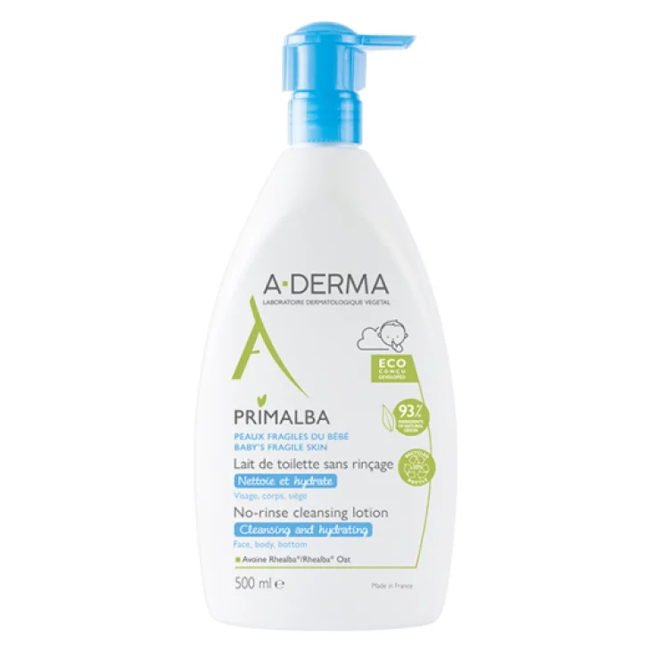 A-Derma Primalba Latte Detergente Bebè 500 ml