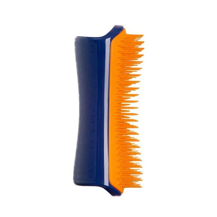 Pet Teezer De-Tangling Navy/Orange Spazzola per Cani a Pelo Lungo