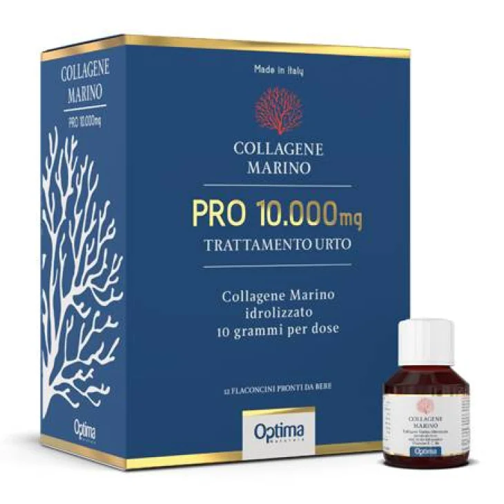 Collagene Marino Pro 10000Mg Trattamento Urto 12 Flaconi