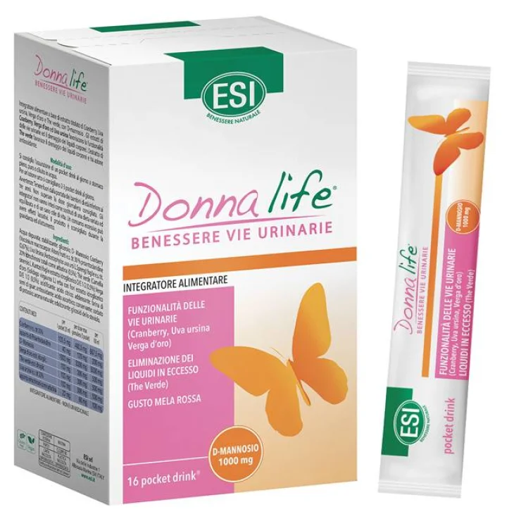 Esi Donna Life Benessere Vie Urinarie 16 Pocket Drink