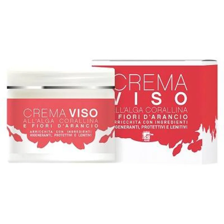 Erba Vita Crema Viso all'Alga Corallina e Fiori d'Arancio 50 ml