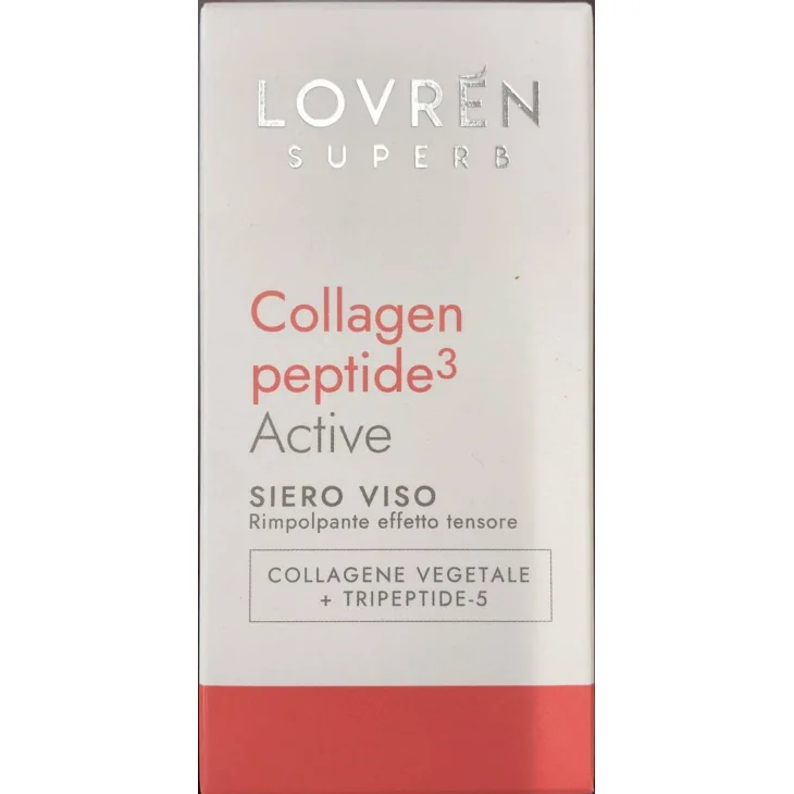 Lovren Superb Collagen Peptide3 Active Siero Viso Rimpolpante 30 ml