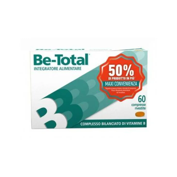Be Total Integratore Energetico con Vitamine 60 compresse