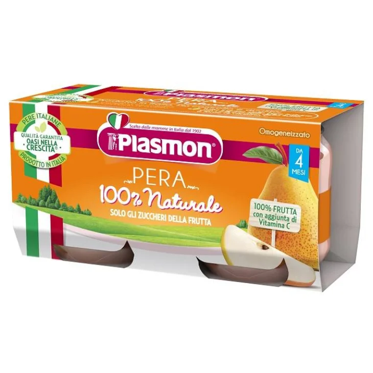 Plasmon Pera Omogeneizzato 2 x 80 g