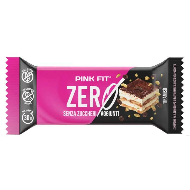 Pink Fit Zero Barretta Tiramisù 30 g