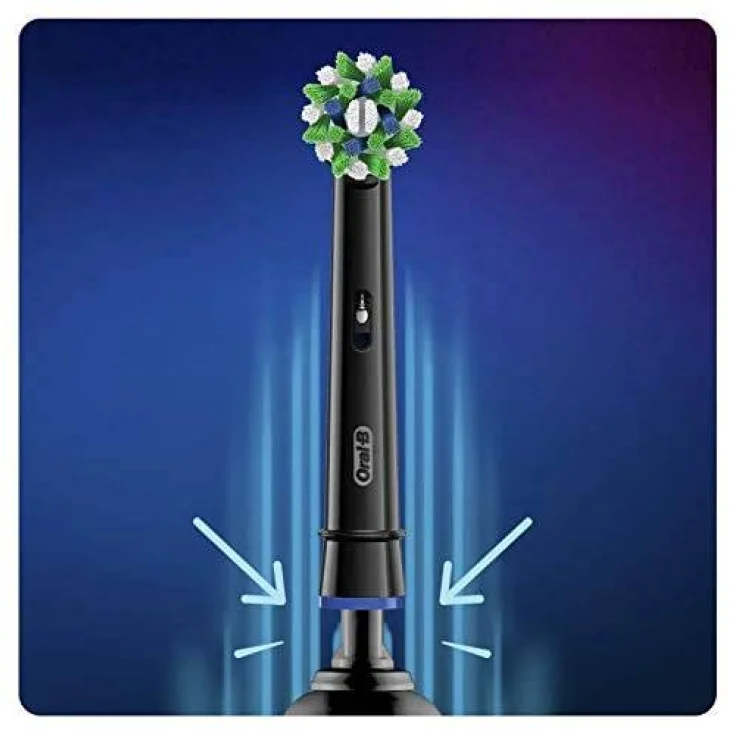 Oral-B CrossAction Testine di Ricambio CleanMaximiser 3 pezzi