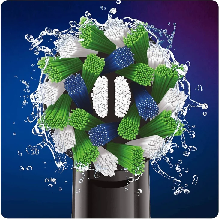 Oral-B CrossAction Testine di Ricambio CleanMaximiser 3 pezzi