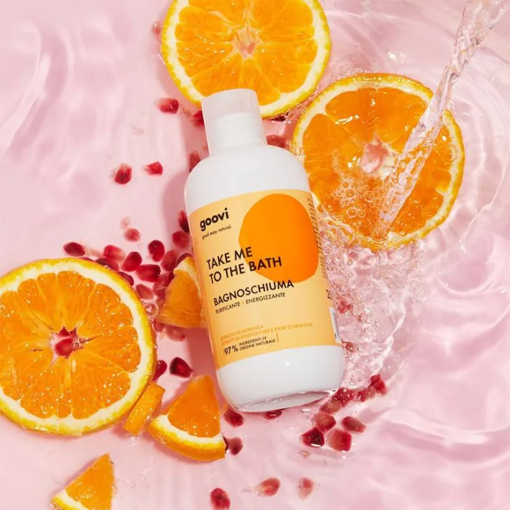 Goovi Take Me To The Bath Bagnoschiuma Purificante Energizzante 250 ml