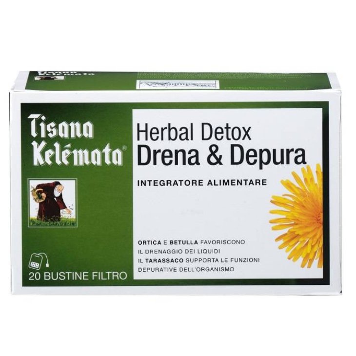 Tisana Kelemata Herbal Detox Drena & Depura 20 bustine