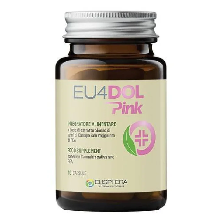 Eusphera Eu4Dol Pink Integratore per Ciclo Mestruale 10 Capsule