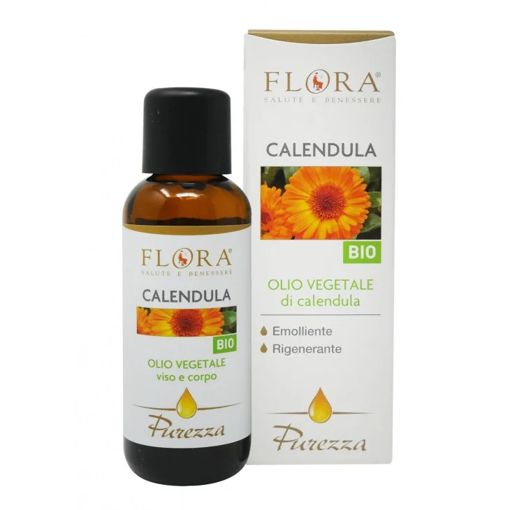 Flora Olio di Calendula Bio-Cosmos 50 ml