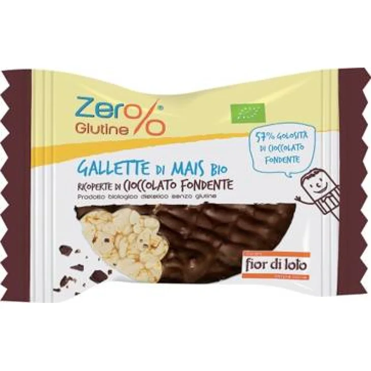 Zerocal Zer% Gallette Mais Cioccolato Fondente Bio 32 g