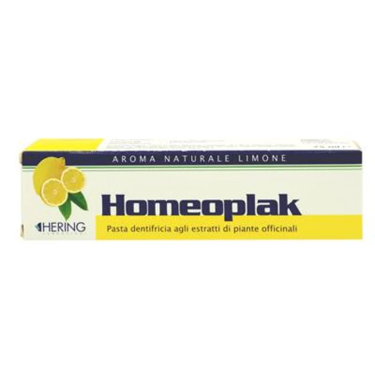 Homeoplak Dentifricio al sapore di Limone 75 ml