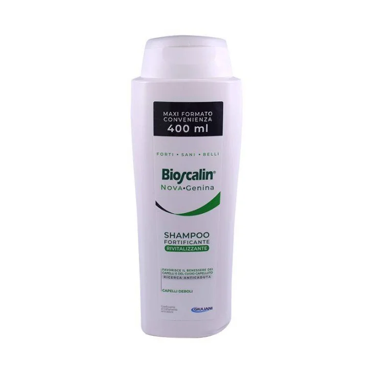 Bioscalin Nova Genina Shampoo Fortificante Rivitalizzante per Capelli Deboli 400ml