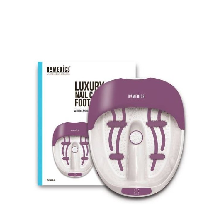 Homedics Idromassaggiatore Plantare Con Kit Pedicure