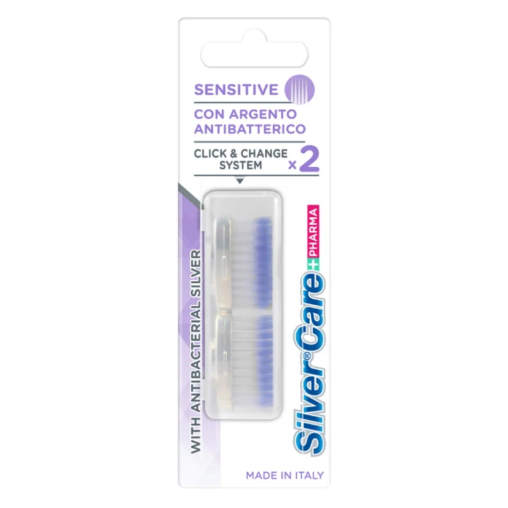 SILVERCARE RICARICA SPAZZOLINO SENSI SC PHARMA