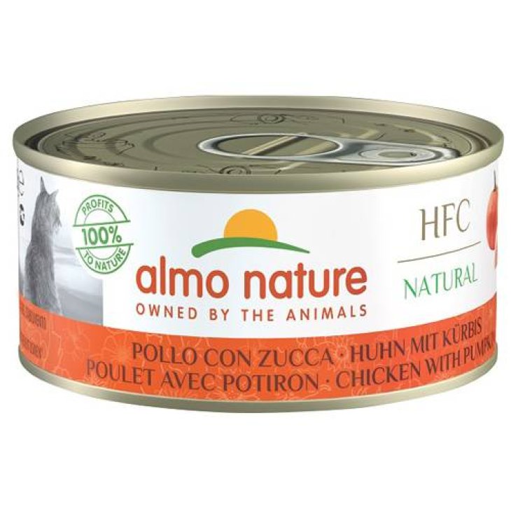 Almo Nature Natural Pollo con Zucca Alimento per gatti 150 g