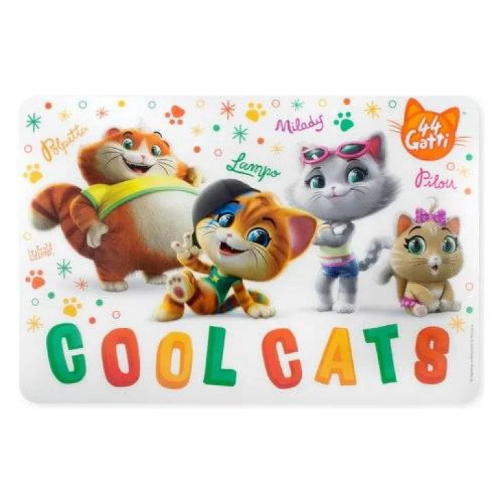 Pengo Tovaglietta per Bambini Fantasia 44 Gatti
