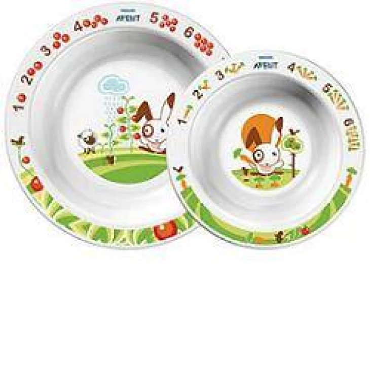 AVENT SET PIATTI FONDI 2 PEZZI