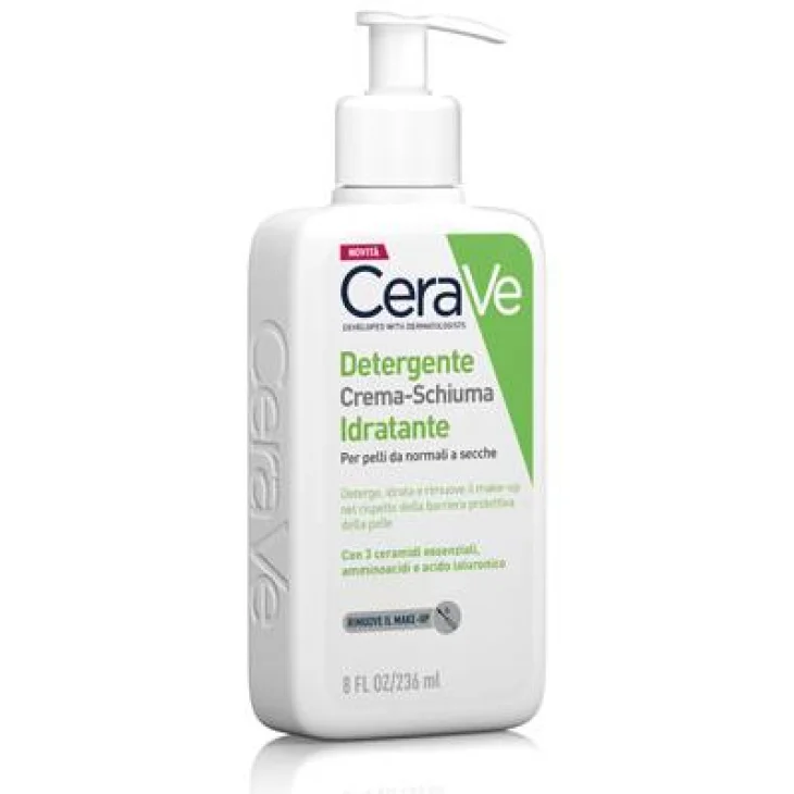 CeraVe Detergente Crema-Schiuma Idratante​ Viso 236 ml