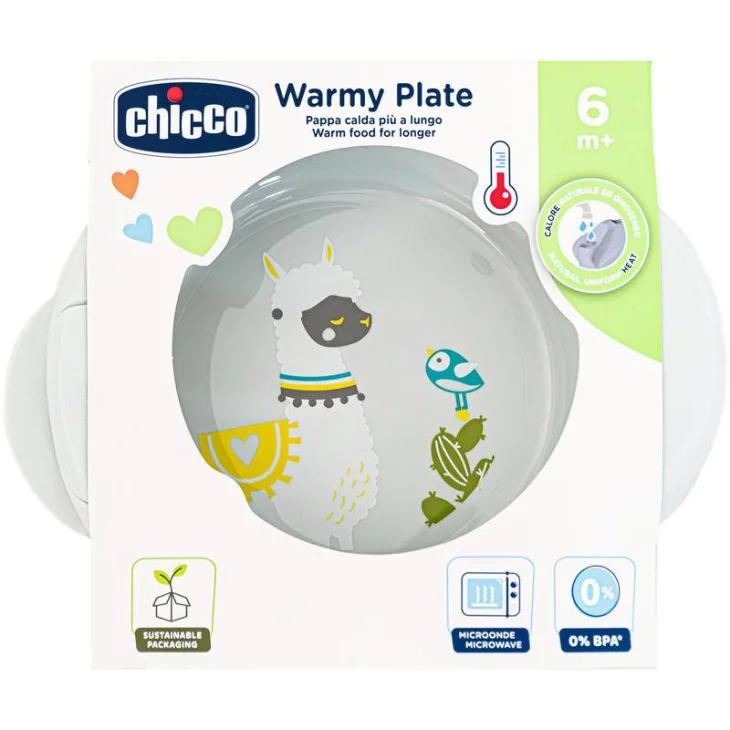 Chicco Pappacalda Piatto 6M+ Grigio
