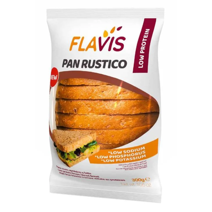 Mevalia Flavis Pane rustico aproteico 300 g