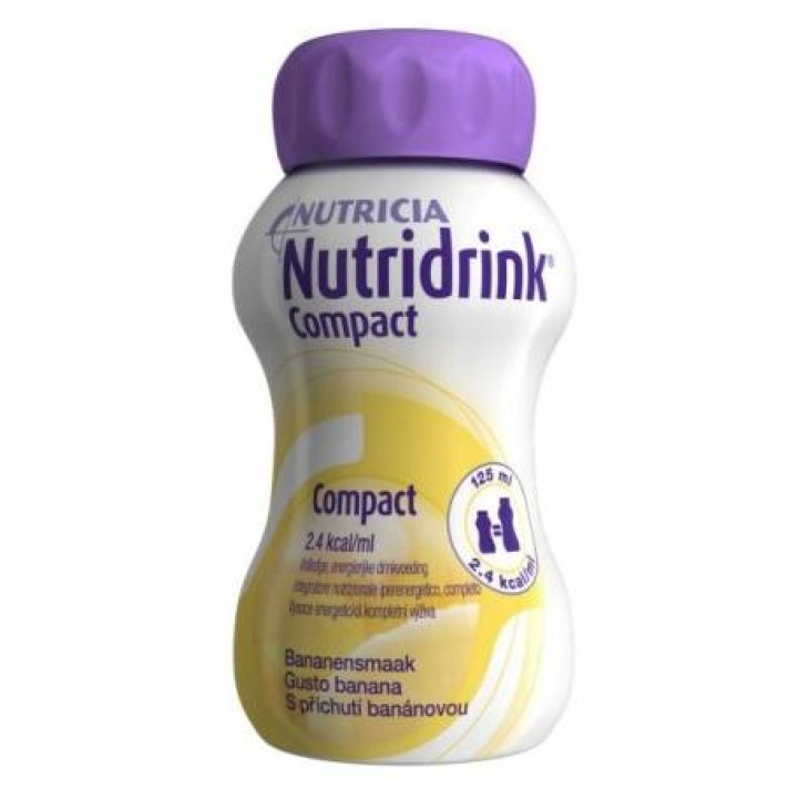 Nutricia Nutridrink Compact Banana 125 ml 4 pezzi