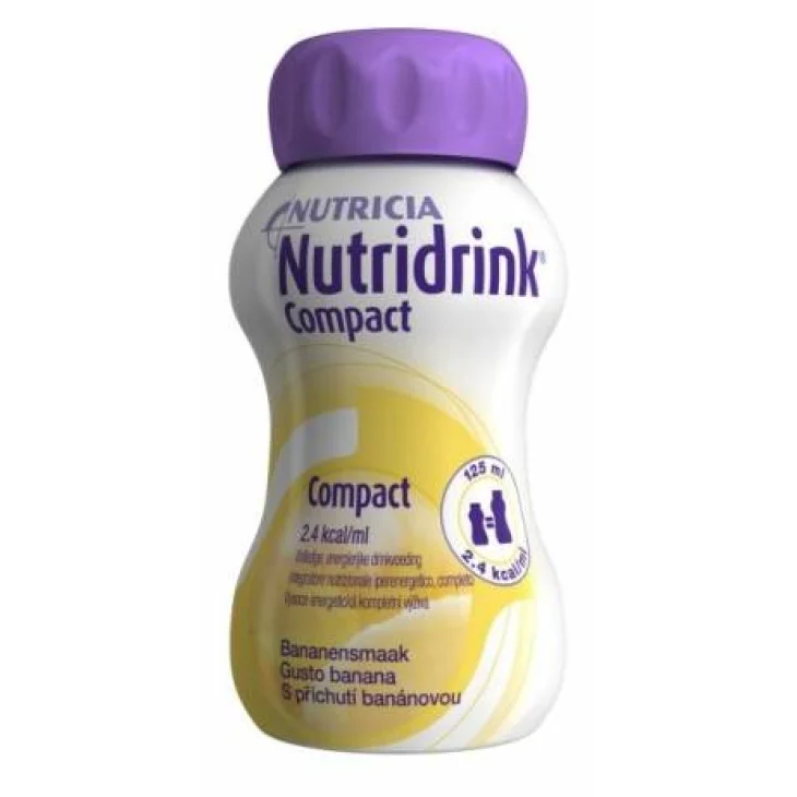 Nutricia Nutridrink Compact Banana 125 ml 4 pezzi