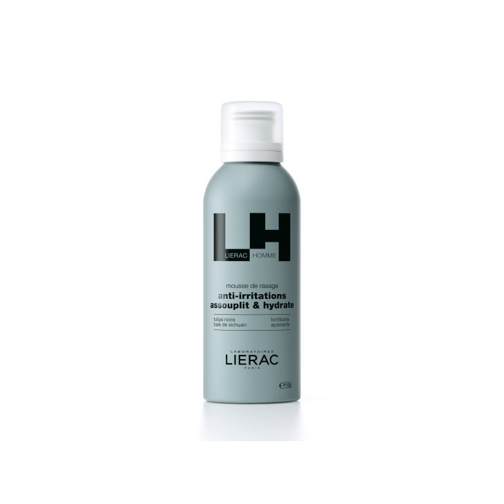 Lierac Homme Mousse Rasatura Anti-irritazione Idratante Lenitiva 150 ml