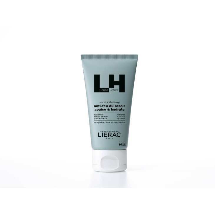 Lierac Homme Balsamo Dopobarba Anti-irritazione Idratante Lenitivo 75 ml